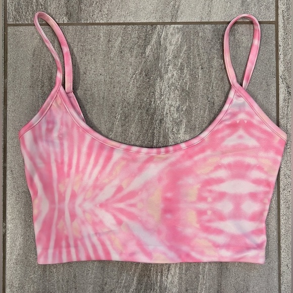 ❌️SOLD Oh Polly Pink Tie Dye Bikini - Picture 2 of 10